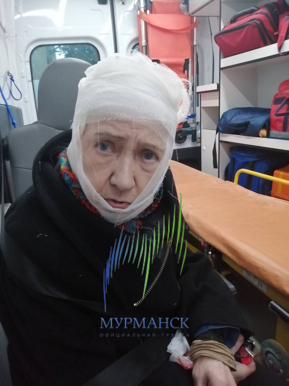 Мурманчане ведут поиск близких разбившей голову пожилой женщины