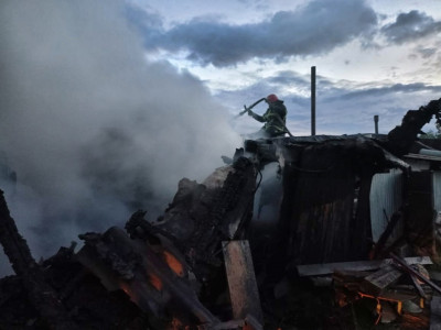 В Печенгском районе — пожар и ДТП с трагическим исходом