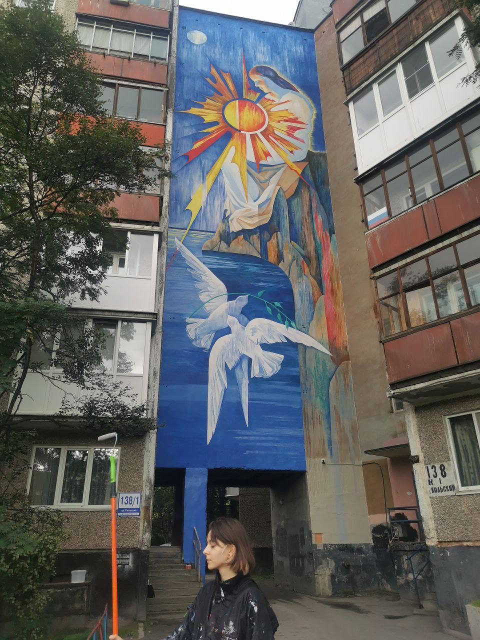 В Мурманске завершился III фестиваль уличного искусства «РОСТ»