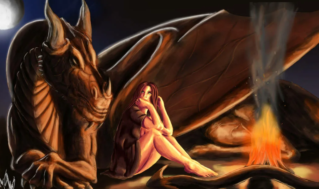 Девочка и дракон. Огненный дракон и девушка. Принцесса и дракон. Дракон и принцесса любовь. Подобрал небесного демона