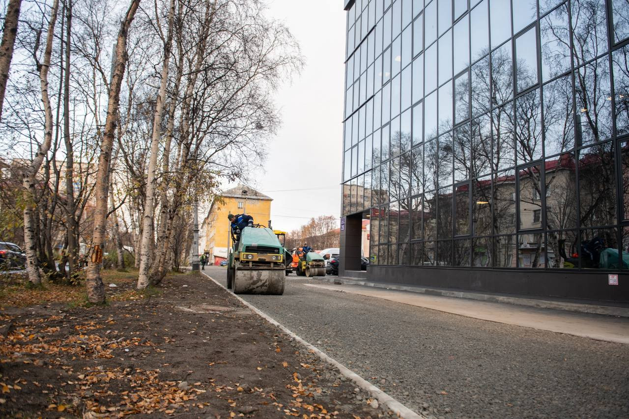 В Мурманске завершены ремонтные работы на 17 участках дорог