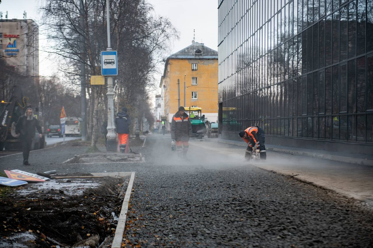 В Мурманске завершены ремонтные работы на 17 участках дорог