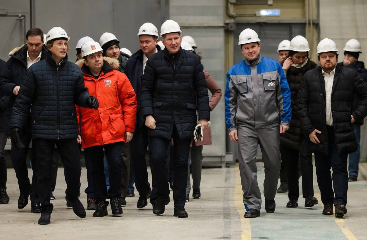 ГОК «Олений Ручей» посетил министр экономического развития Максим Решетников