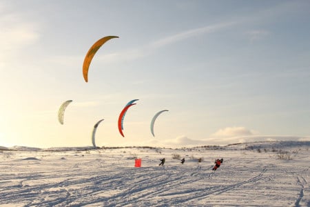 В Печенгском округе состоятся соревнования по зимнему кайтингу