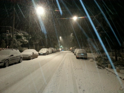 За два дня с улиц Мурманска вывезли несколько тысяч кубометров снега