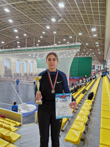 Карина Богма установила рекорд Мурманской области в дисциплине толкание ядра на региональных соревнованиях