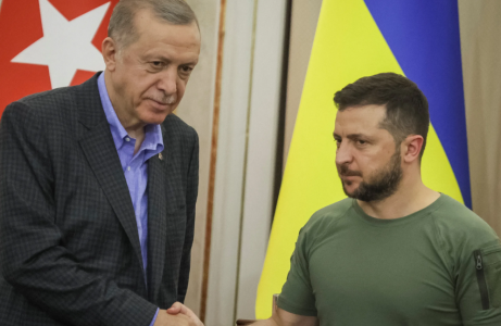 Издавал странные звуки: переводчик Зеленского не справился на встрече с Эрдоганом