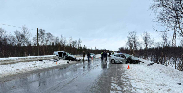 Виновник будет наказан: в ДТП на трассе под Североморском пострадали четыре человека