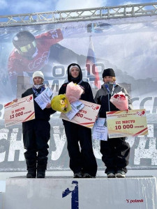 Мурманские сноубордисты показали отличные результаты на Первенстве России