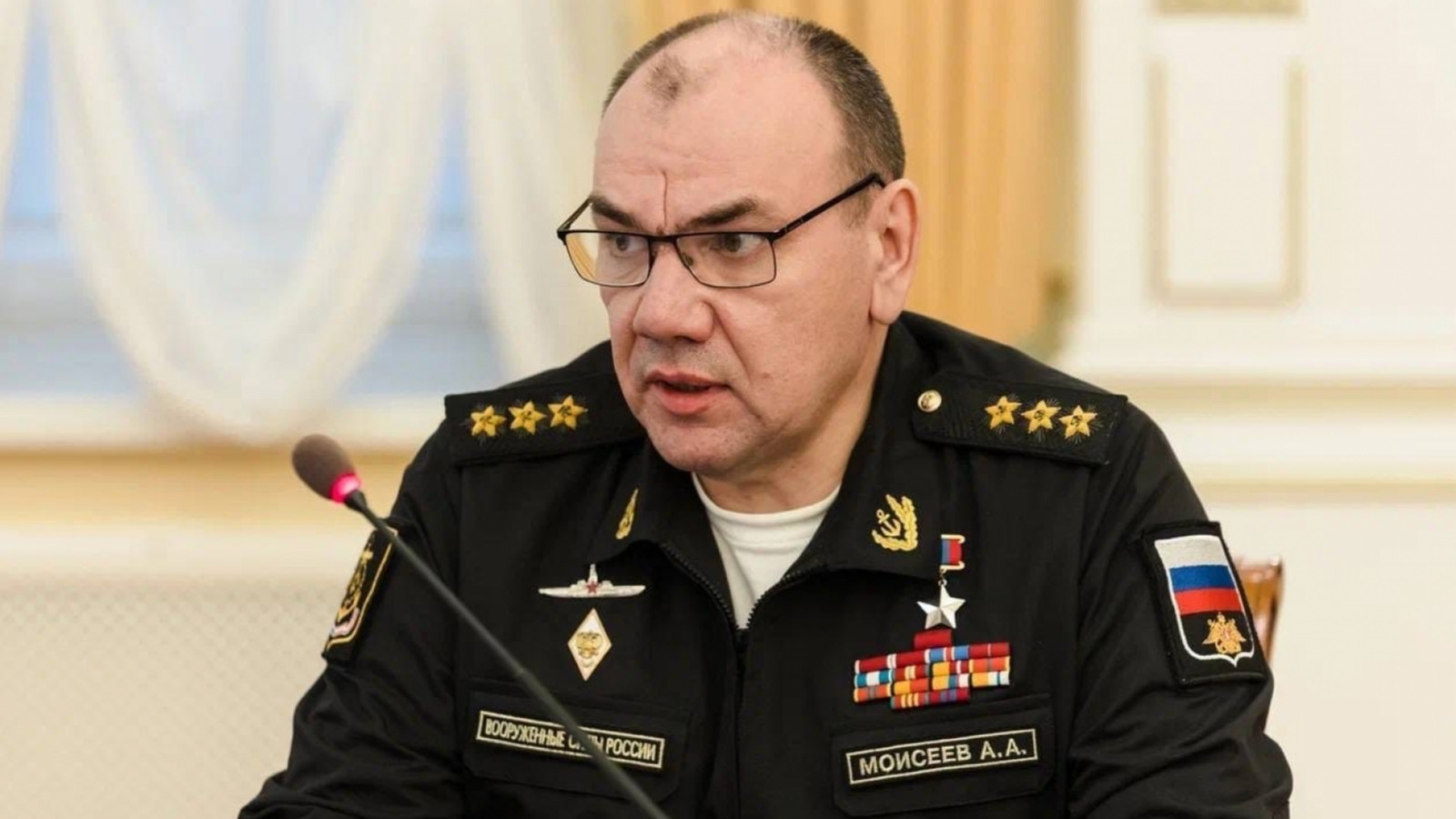 Александр Моисеев стал врио Главнокомандующего Военно-морским флотом РФ