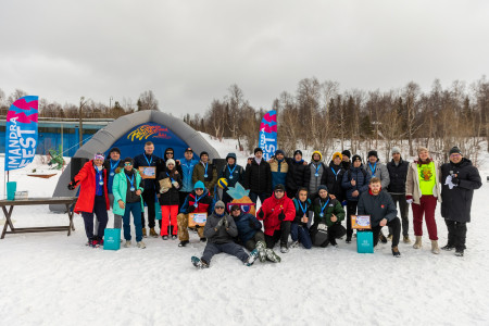 Успешное проведение Nord Beach Party: пляжный волейбол, зимний мини-футбол и метание якорной цепи в Мончегорске