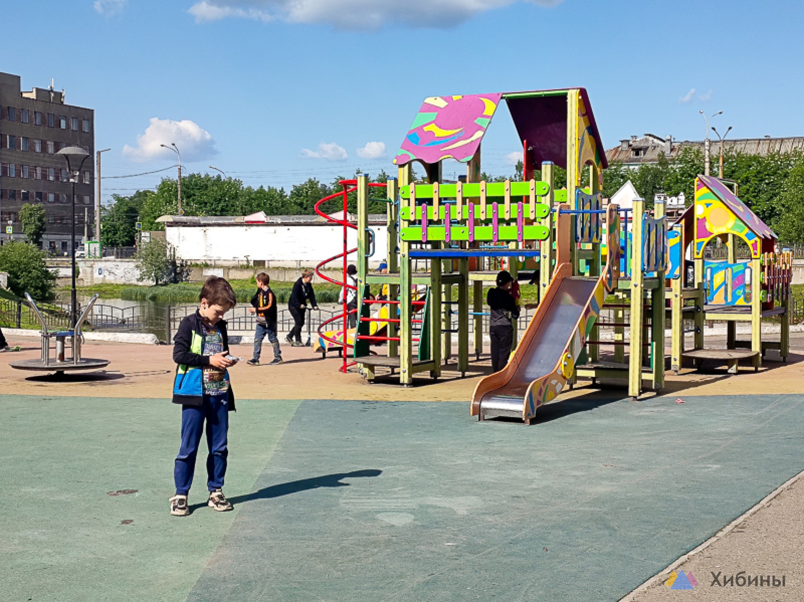 В Заполярном появится новая детская площадка - новости Хибины.ru