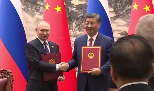 Страшная химера — гибрид китайского дракона и русского медведя: Путин завершил переговоры с Си Цзиньпином — беседовали 2,5 часа, на Западе напряглись