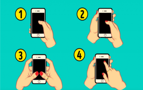 Как вы держите свой телефон: Тест по картинке раскроет тайны вашей личности — об этом не расскажет никто