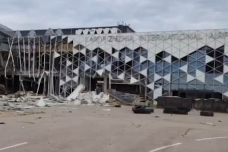 Русские ракеты постучались в Запорожье: на Украине посчитывают убытки — один терминал аэропорта точно обнулили