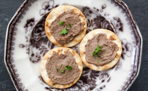 Намазка на хлеб из куриной печени: рецепт паштета