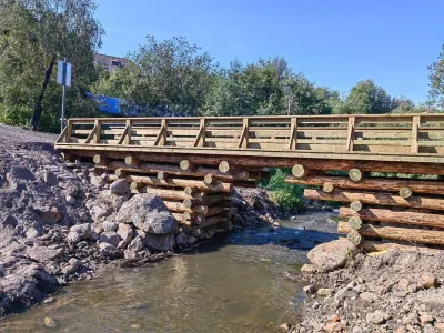 На реконструкцию деревянного моста в Мурманске выделили 6 млн рублей