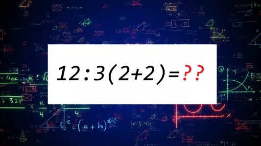 Гении решают пример «12:3(2+2)» за 10 секунд — а вы справитесь? Без математических знаний даже начинать не стоит