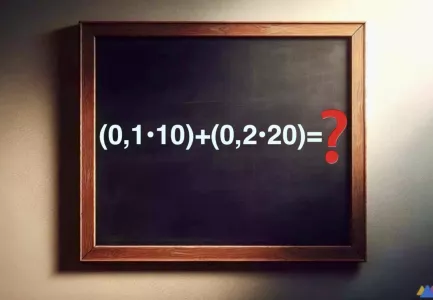 Хотите разогнать свой IQ до 130 — решите этот пример за 5 секунд: сколько будет (0,1•10)+(0,2•20)?