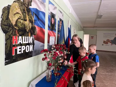 Памятную доску открыли в школе ЗАТО Североморск