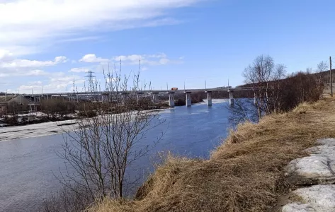 Река Кола в Мурманской области освободилась ото льда