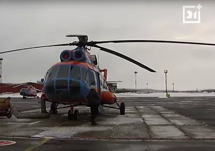 Стоимость поездки на вертолете обойдётся жителям Островного Мурманской области примерно в 2,5 тысячи рублей