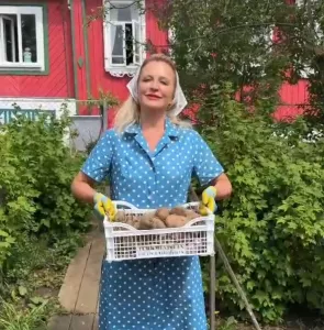 Блогер Виктория Шелягова ждёт Андрея Малахова на сбор урожая картофеля из Мурманской области