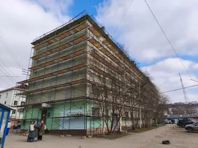 115 фасадов отремонтируют в Мурманской области этим летом