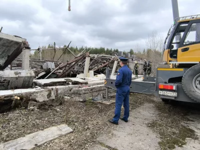Житель Мурманской области погиб при обрушении строения на бывшей птицефабрике