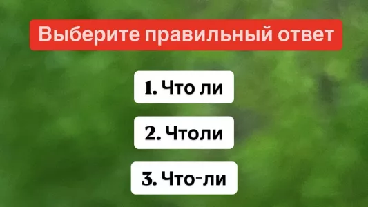 Тест по русскому: 3 варианта и только 1 — правильный — а вы знаете, как пишется это слово?