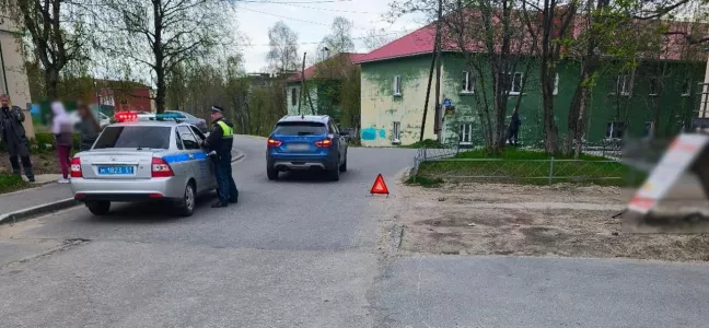 13-летний подросток пострадал в ДТП в Кандалакше Мурманской области