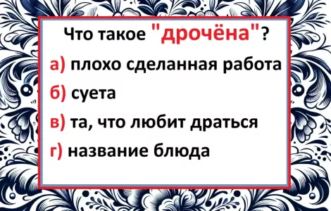 Что такое «дрочёна» — не смутятся только тонкие знатоки русского: какая версия верная?