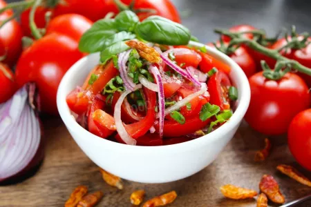 За 5 минут готовлю закуску к мясу: салат «Ачичук» — вкуснятина, за уши не оттащишь