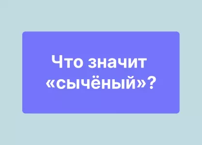 Что значит «сычёный»: значение этого слова знают обладатели богатого лексикона — вы среди них?