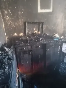 При пожаре в жилом доме Мурманской области погиб человек