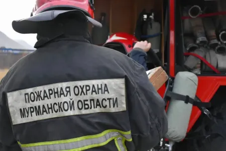 В Мурманске спасли младенца и трёх детей при пожаре в многоэтажке