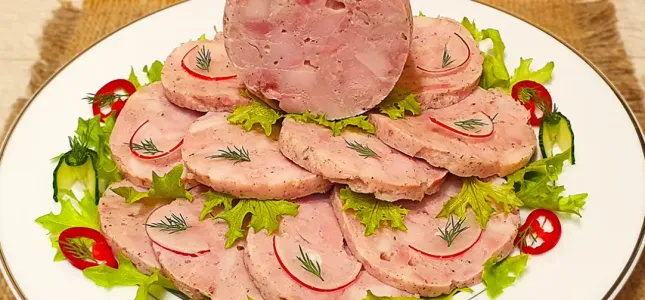 Готовлю домашнюю ветчину из курицы — теперь магазинная колбаса летит в помойку: идеально для бутербродов на завтрак