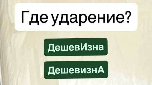 Если вы не знаете, где ударение в этом слове — учитель русского схватится за сердце — такого позора он не ждал