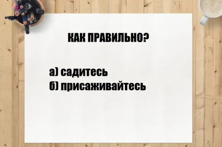 Как правильно говорить — «садитесь» или «присаживайтесь»: даже «отличники» ошибаются