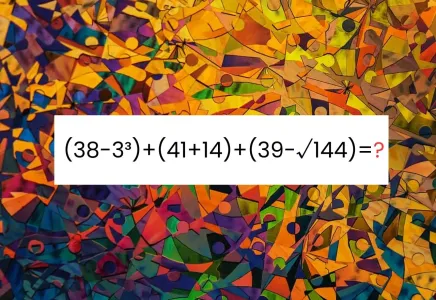 Отличникам хватит 15 секунд решить пример «(38−3³)+(41+14)+(39-√144)»: вы с ними или потянетесь к калькулятору?