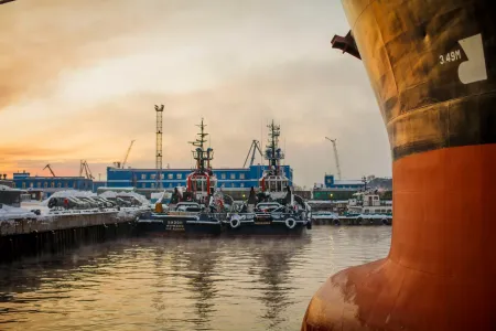 Мурманский морской торговый порт замедлил падение грузооборота в июне 2025 года