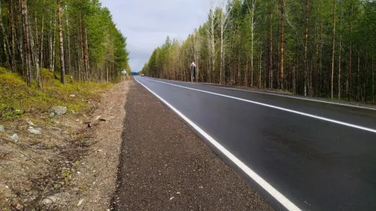 Участок трассы Умба — Кандалакша отремонтировали в Мурманской области