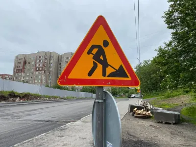 Часть Нагорного проезда в Мурманске перекроют до конца лета