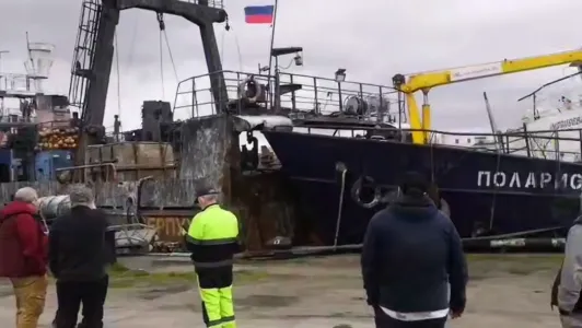 Массовое столкновение кораблей произошло в порту Мурманска