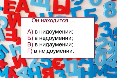 Четыре варианта — но верный только один: тест по русскому языку для отличников — попробуете справиться?