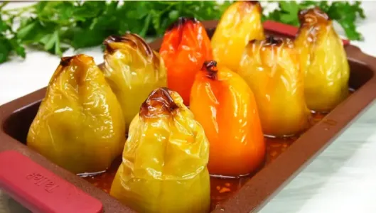 Фаршированные перцы «Наизнанку» — сочные, ароматные и простые в приготовлении