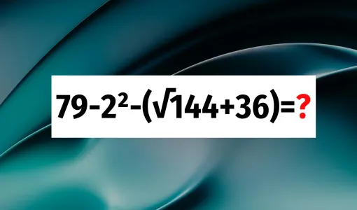 «Архимедам» хватает 11 секунд решить в уме пример «79−2²-(√144+36)»: вы в их числе или не сможете без калькулятора?