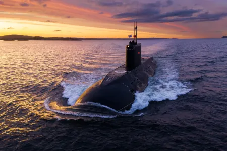 Подлодка Северного флота «Владикавказ» вышла в Баренцево море на учения