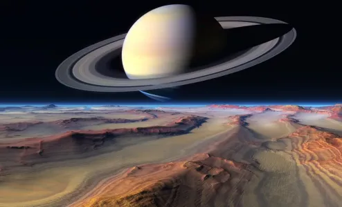 Смелая гипотеза ученых NASA: в метановых озерах спутника Сатурна могут формироваться предшественники всей жизни во Вселенной