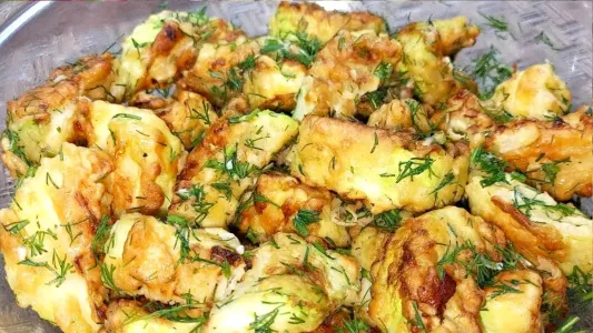 На ужин жарю кабачки в кляре — вкуснее мяса в миллион раз, съедаем моментально
